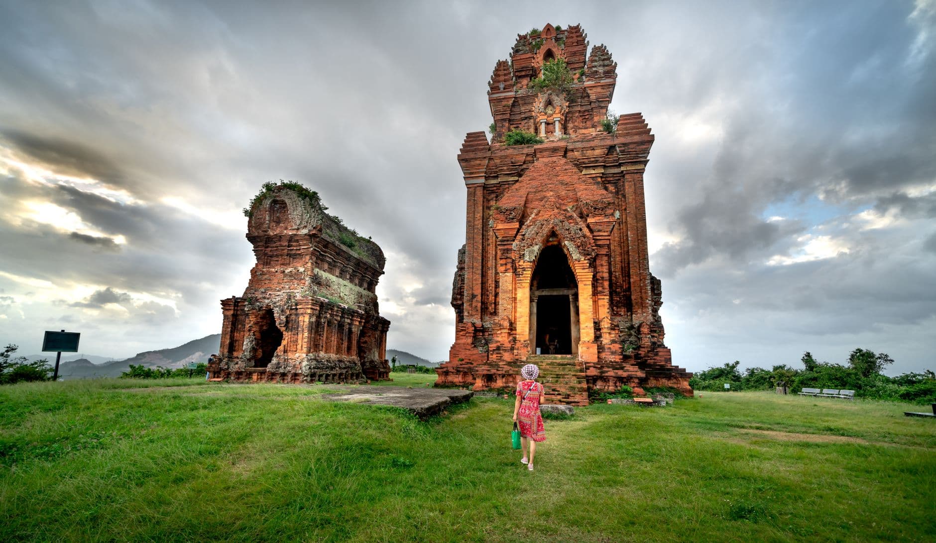 Chăm towers at Mỹ Sơn Sanctuary near Hội An, site of the Katê festival